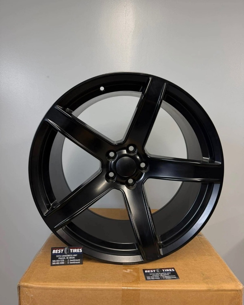 Satin Black 5-Spoke